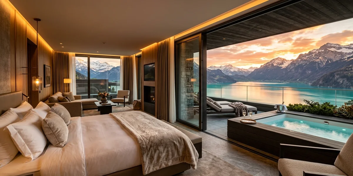Suites King Size con Vista al Lago, Jacuzzi y Balcón Privado