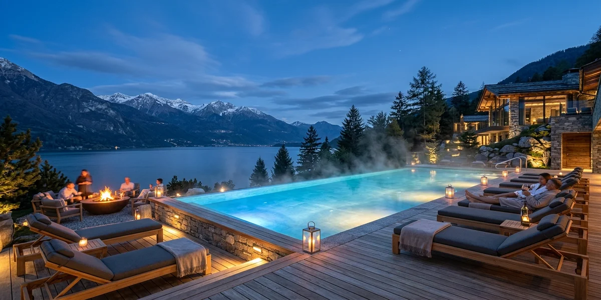 Piscina Climatizada Infinity, Sauna Seco y Masajes Terapéuticos